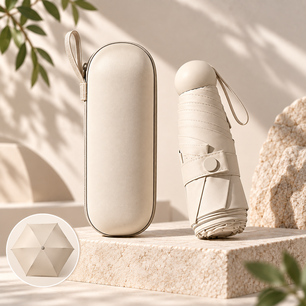 Aurélia — Le Mini Parapluie Anti-UV Ultra Compact