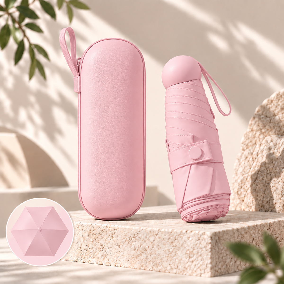Aurélia — The Ultra-Compact Anti-UV Mini Umbrella