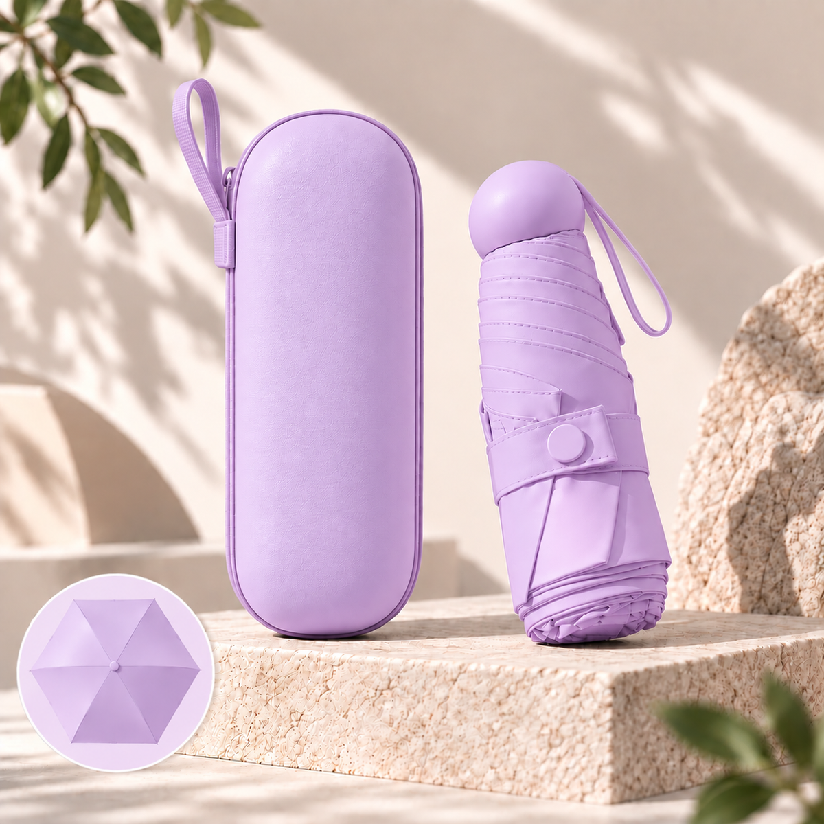 Aurélia — The Ultra-Compact Anti-UV Mini Umbrella